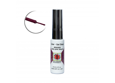 Liner Gel Disco - Dark Pink 8 ml